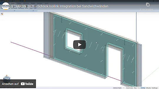 Wideo Integracja Schöck Isolink dla ścian warstwowych - Sandwich (DE)
