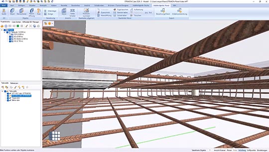 O stropu w zbrojenie - STRAKON z SpaceMouse (DE)