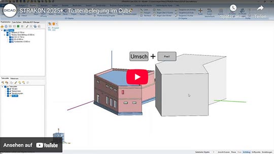 Przypisanie klawiszy w Cube