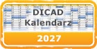Kalendarz DICAD 2027